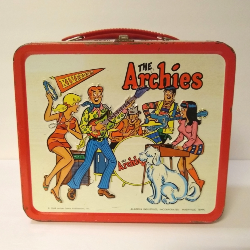 Archies Tin Metal Lunchbox